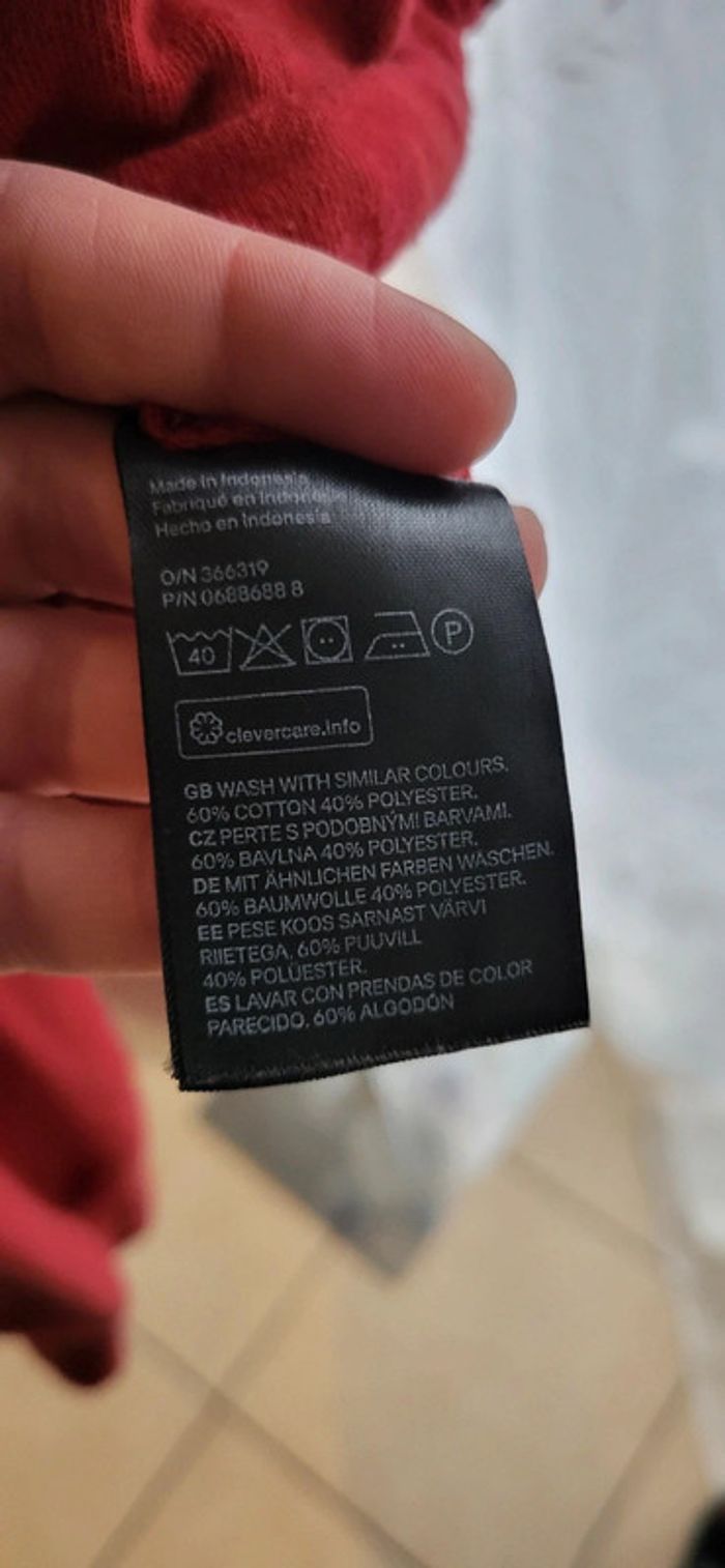 Sweat à capuche court H&M taille M - photo numéro 6