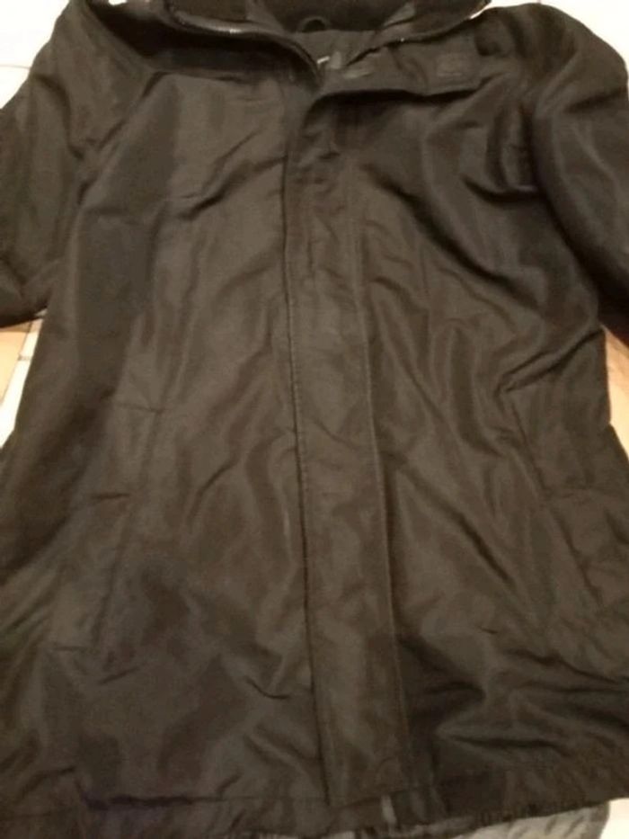 Manteau noir léger pour homme - photo numéro 6