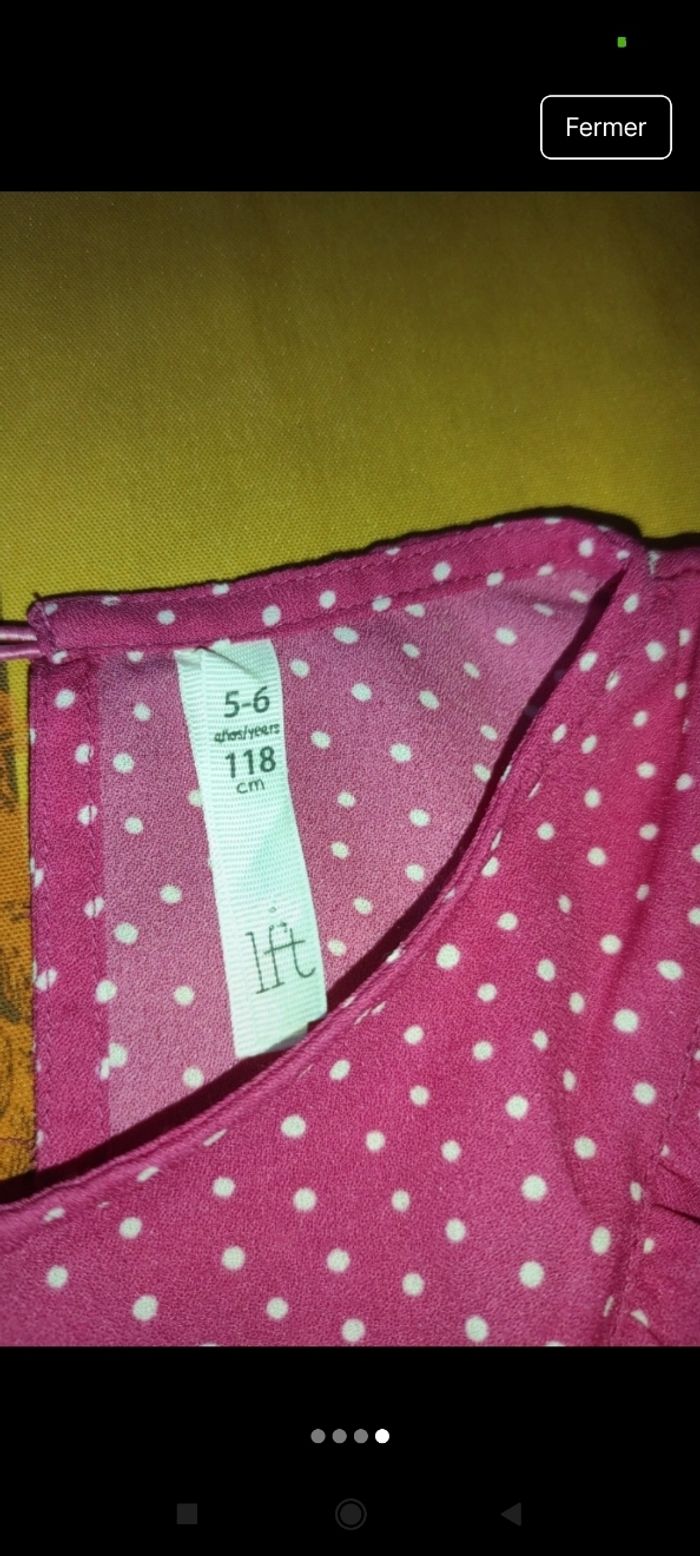 Très belle robe fille e74 - photo numéro 3