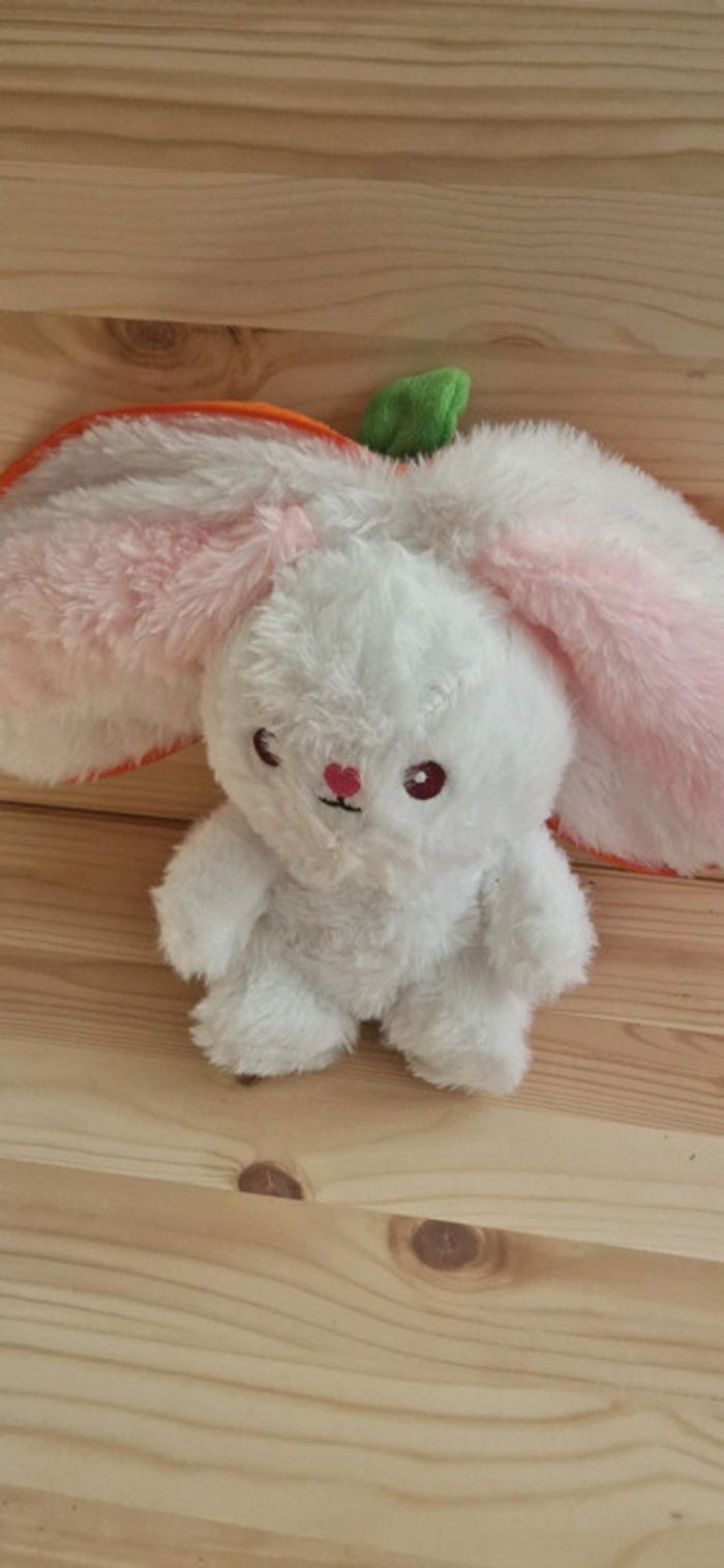 Peluche lapin carotte - photo numéro 4