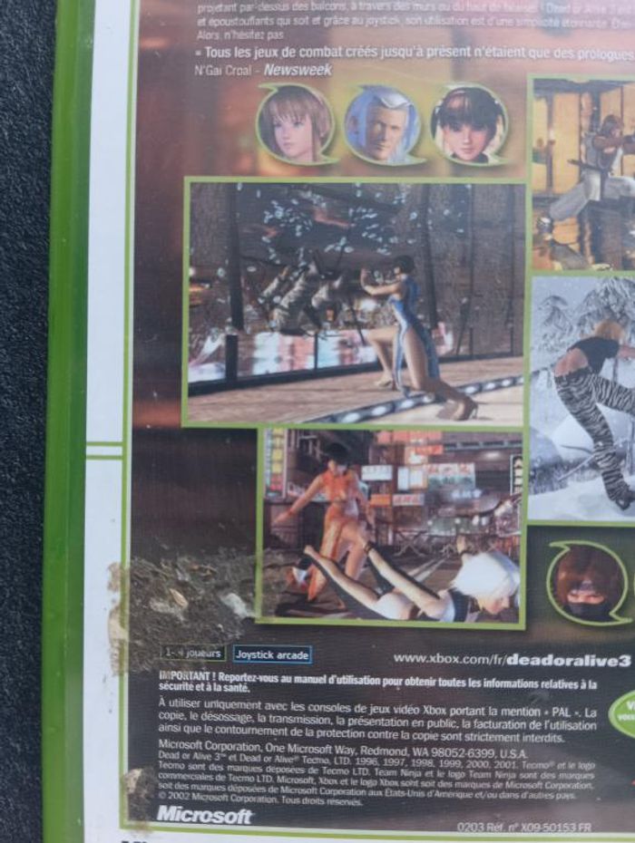 Microsoft - Xbox - Dead or alive 3 - photo numéro 3