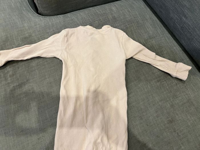 Lot de 2 pyjama beige et marron 86 cm 18 mois - photo numéro 6
