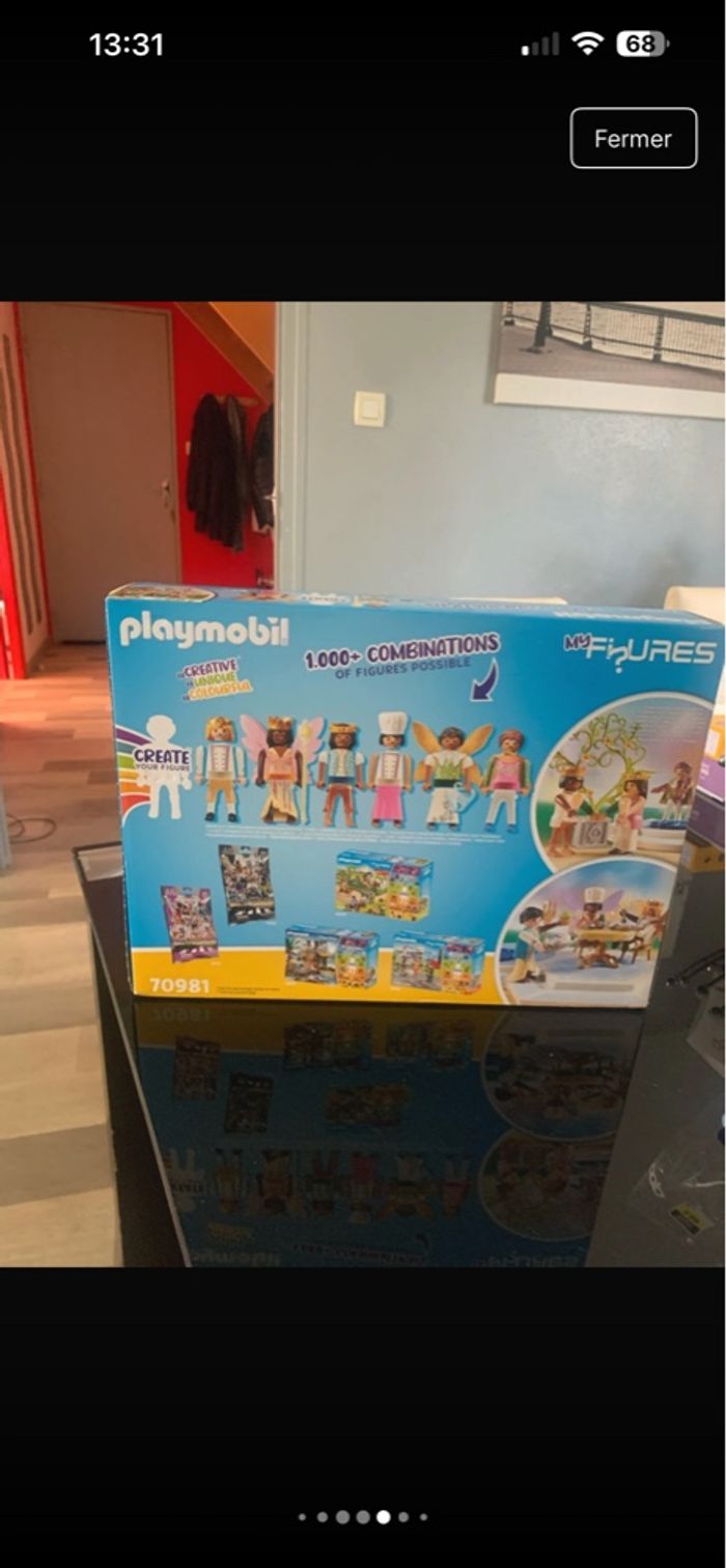Playmobil my figures + 2 boîte de figurines+ 2 micro block - photo numéro 8
