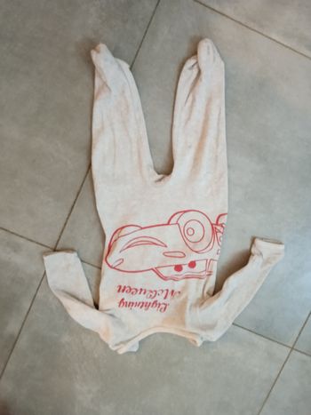 Pyjama cars neuf licence disney