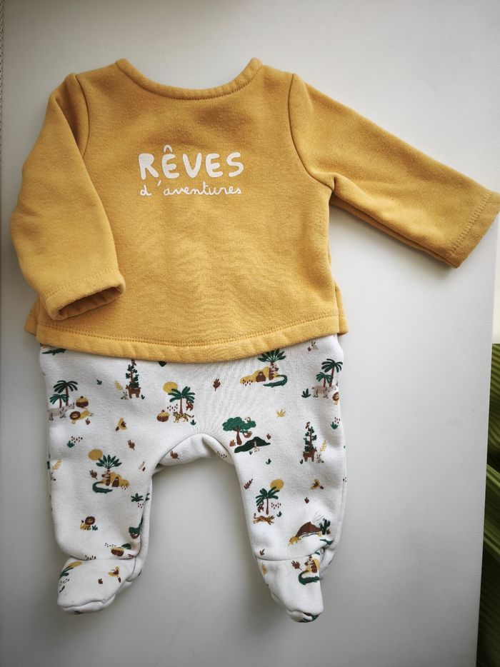 Lot de pyjamas bébé fille 1 mois - photo numéro 7