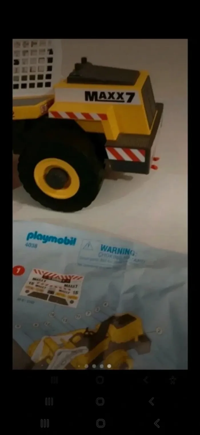 Playmobil 4038 pelleteuse - photo numéro 7