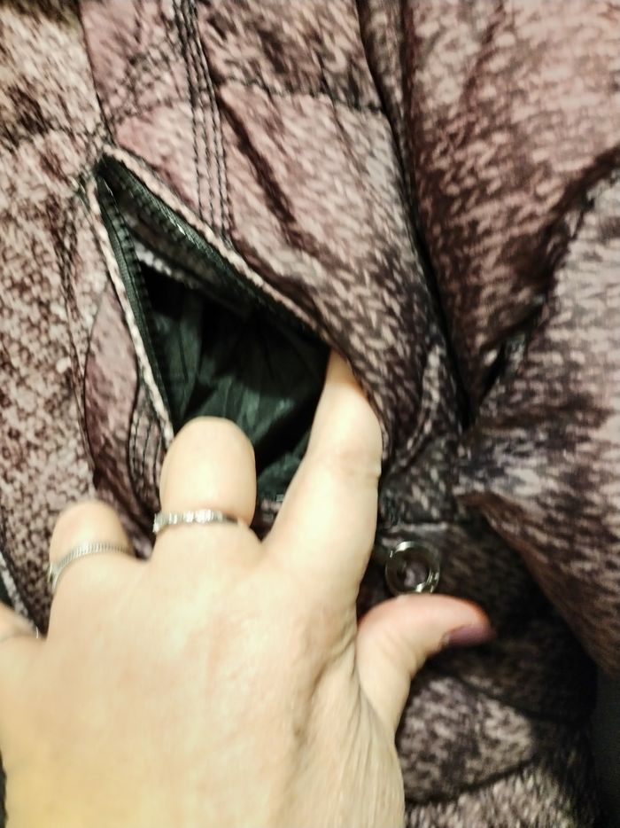 Doudoune longue femme taille 38 - photo numéro 4