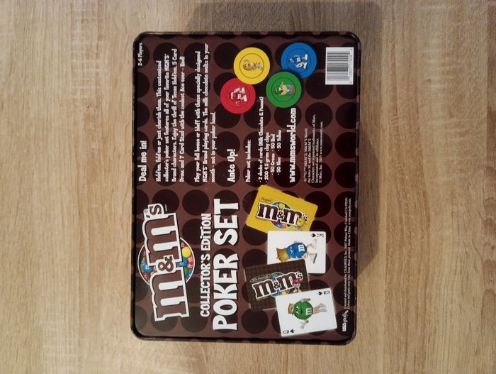Mallette de poker m&ms' - photo numéro 2