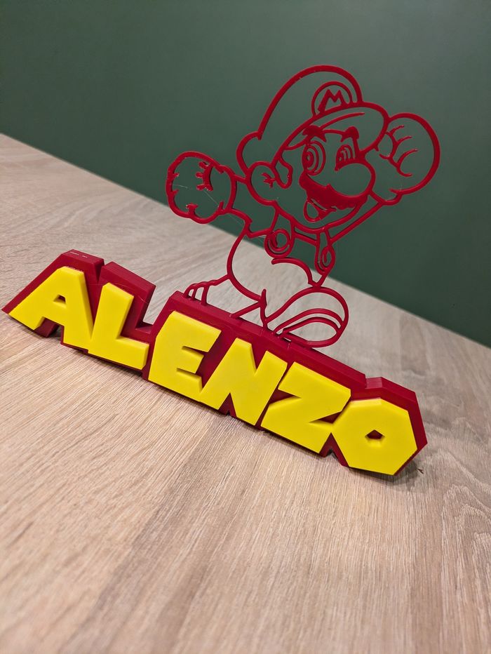 Figurine Personnalisé Thème Mario - photo numéro 3