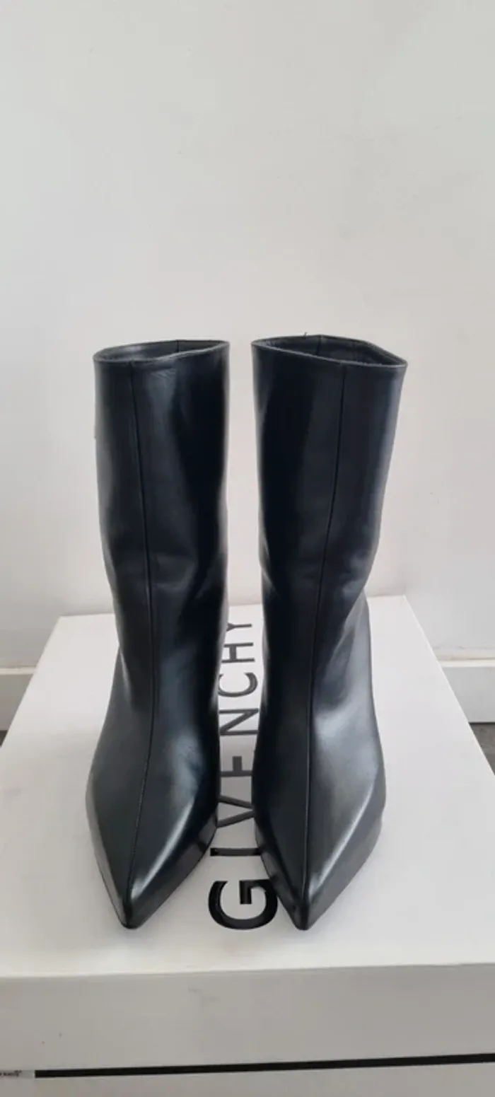 Botte mi haute bottine givenchy noire 39 - photo numéro 3