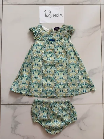 Robe sergent major 12 mois neuve