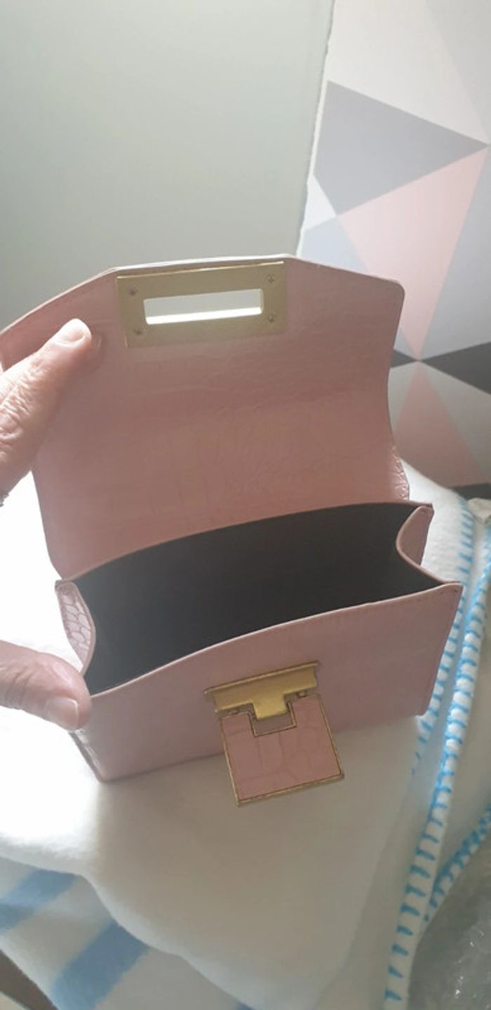 Sac rose et or - photo numéro 2