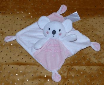 Doudou plat koala/ours Mots d'enfants édition limité tbe