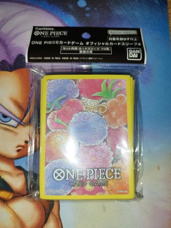 Official Sleeves Bandai Japan One Piece Devil Fruit Demon Card Game carte