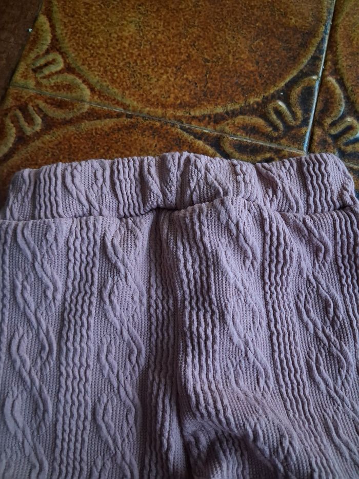 Ensemble vieux rose haut et pantalon - photo numéro 4