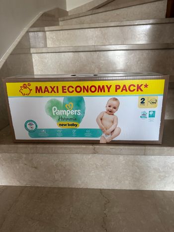 Couches pampers taille 2 harmonie