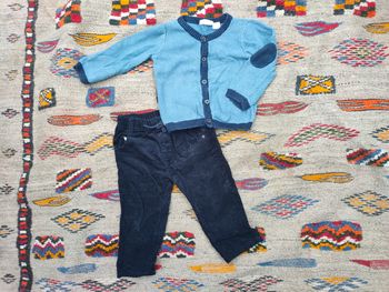 Ensemble mi-saison bébé garçon 12 mois