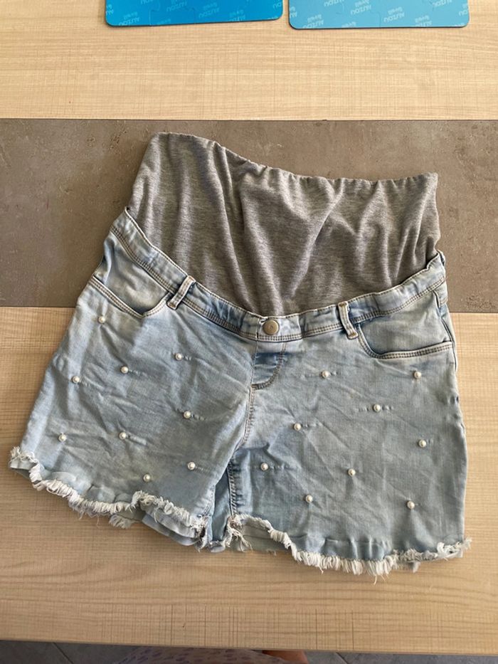 Short à perles grossesse - photo numéro 2