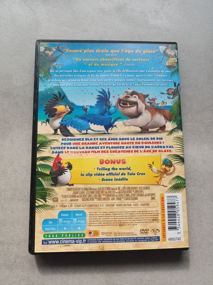DVD Rio - photo numéro 2