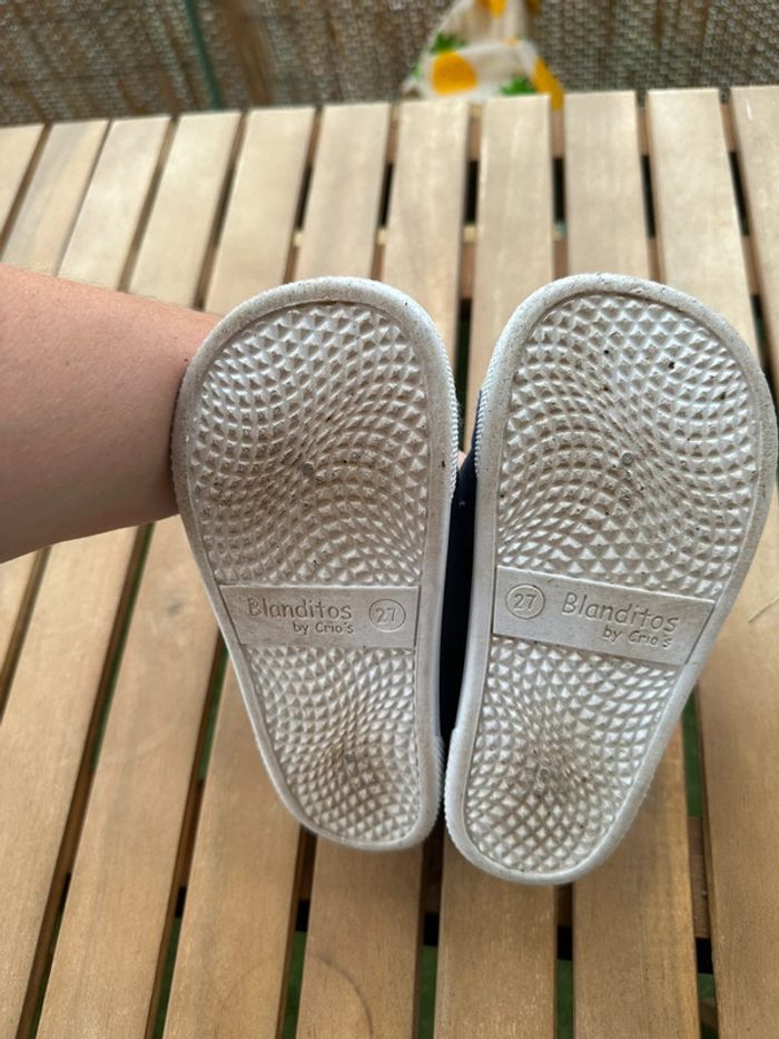 Baskets en toile blanditos taille 27 - photo numéro 3
