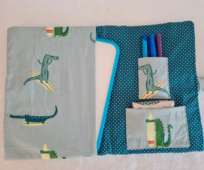 Pochette range ardoise matelassée - photo numéro 5