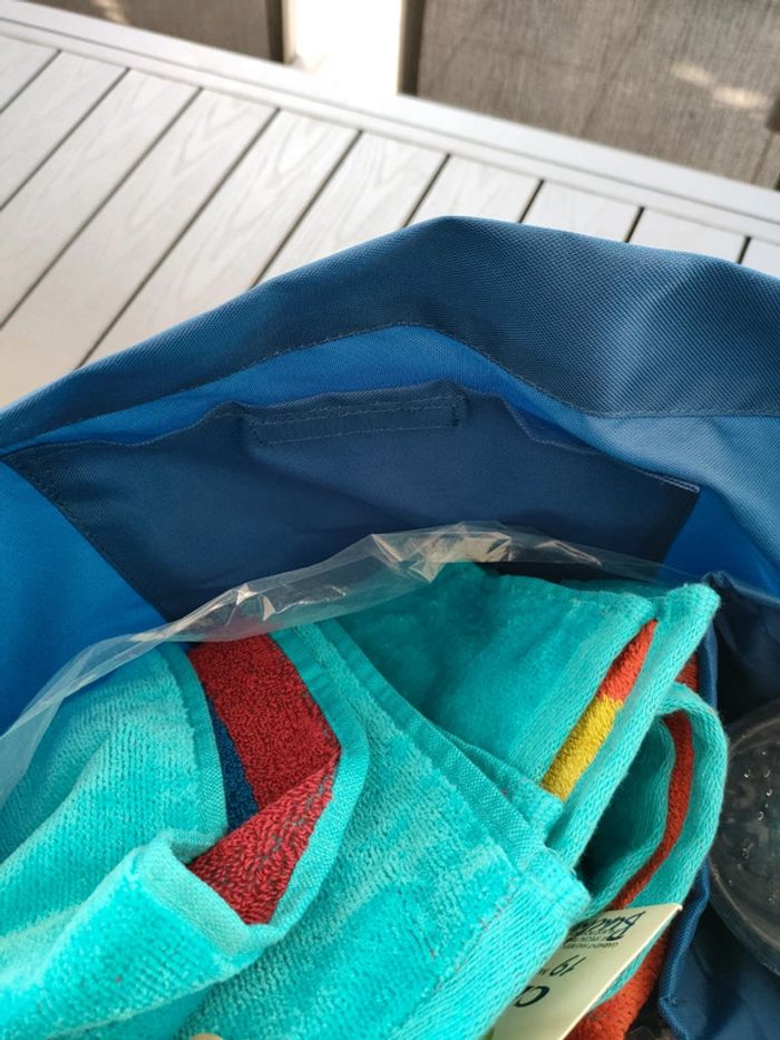 grand sac de plage ou pique nique neuf isotherme - photo numéro 5