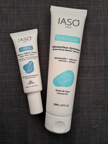 Lot cosmétique vegan iaso paris