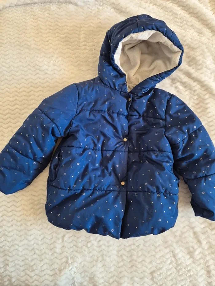 Manteau chaud 36 mois 98 cm