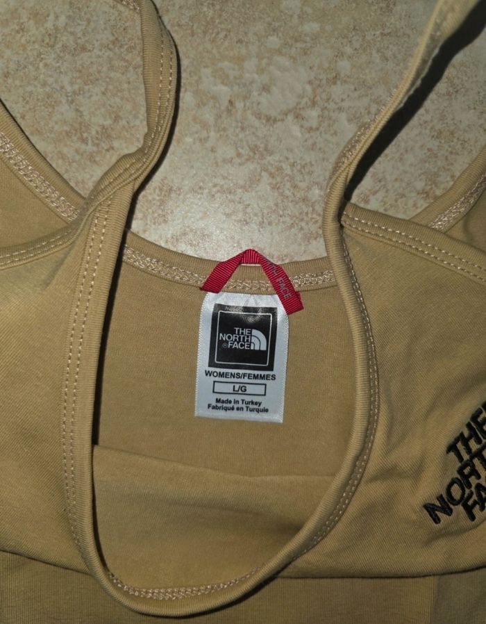 Débardeur jaune the north face