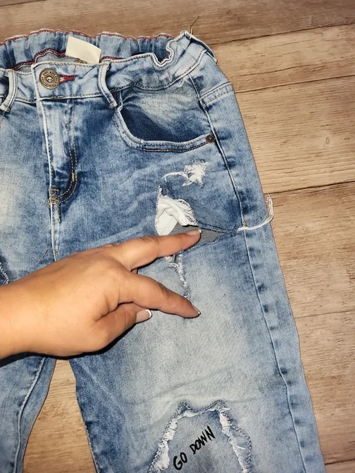 Jeans destroy - photo numéro 4