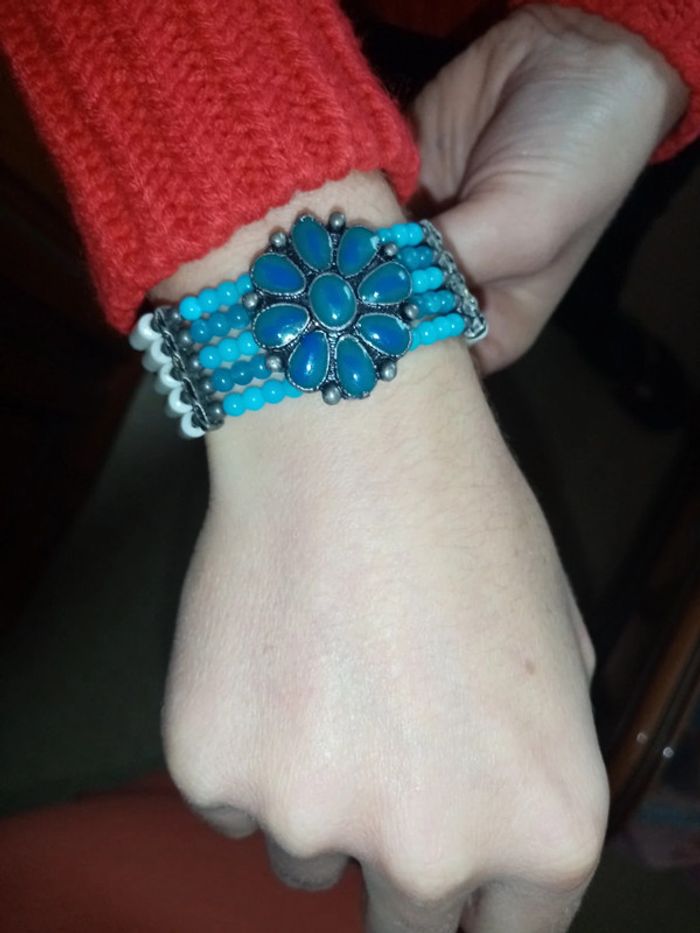 Bracelet style amerindien
