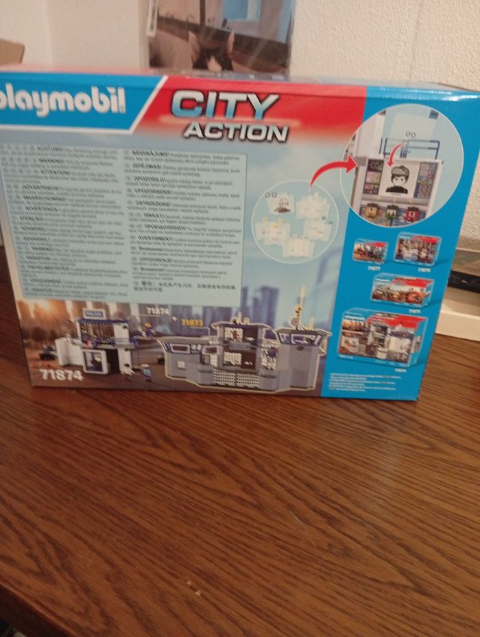 Playmobil poste de police neuf dès 4 ans - photo numéro 2