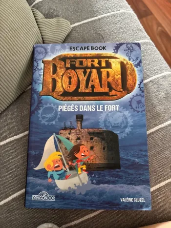 Livre fort boyard pièges dans le fort