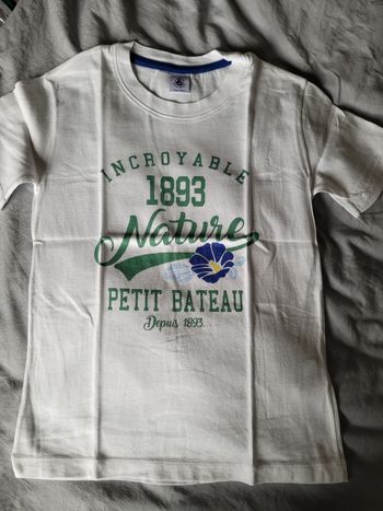 t-shirt petit bateau 10ans  (8e)