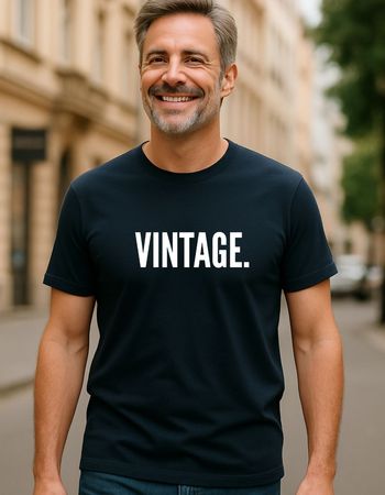 T-shirt homme vintage - Cadeau homme anniversaire