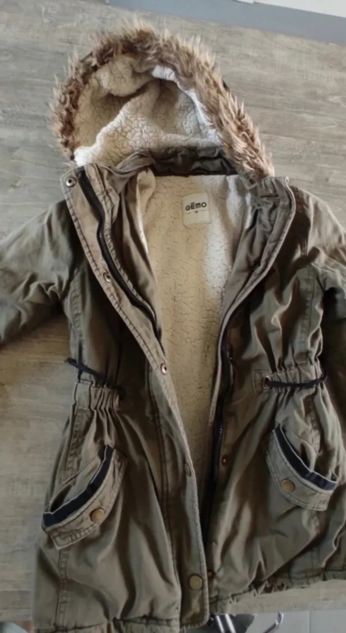 Manteau 10 ans