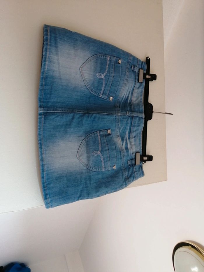 Jupe en Jean bleu taille XL de la marque D*klic - photo numéro 9