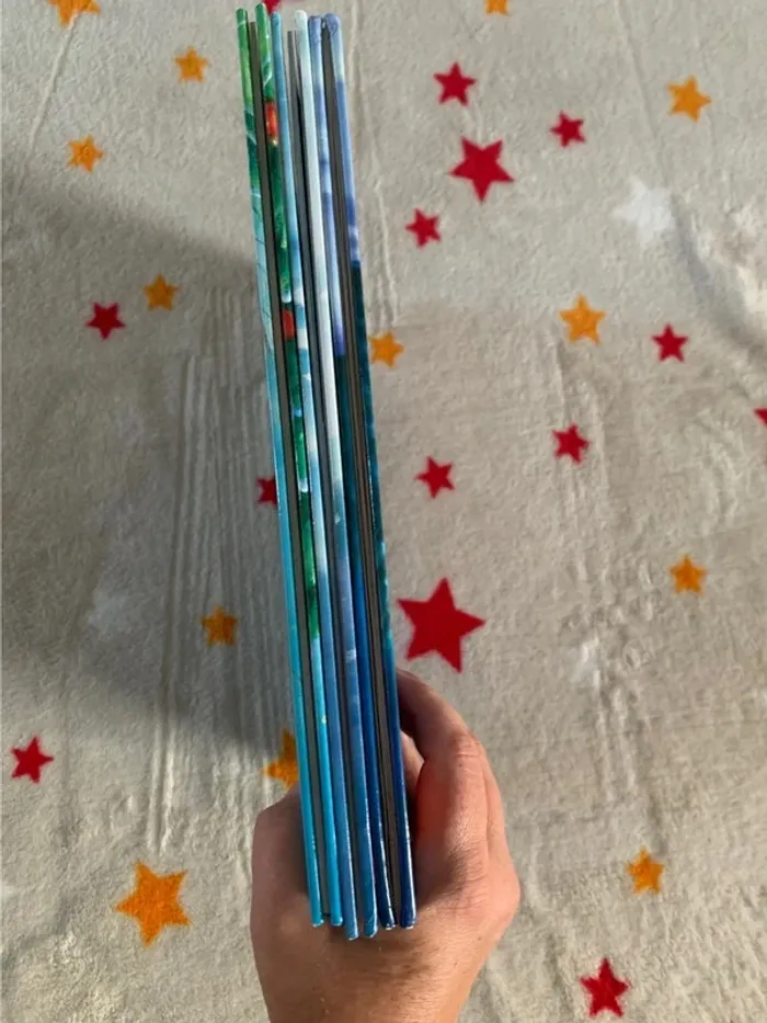 Lot 3 livres Petit Hérisson – Grand format, à toucher et à paillettes – Milan Jeunesse - photo numéro 4