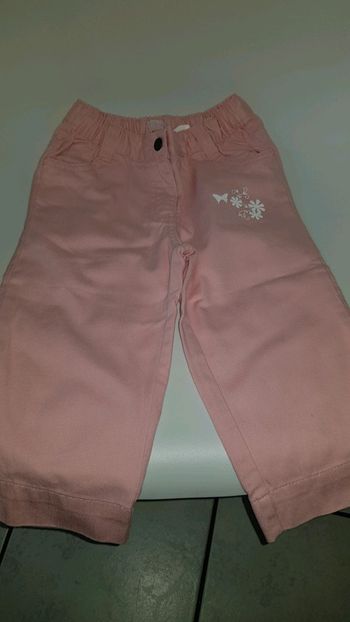 Pantalon rose fille