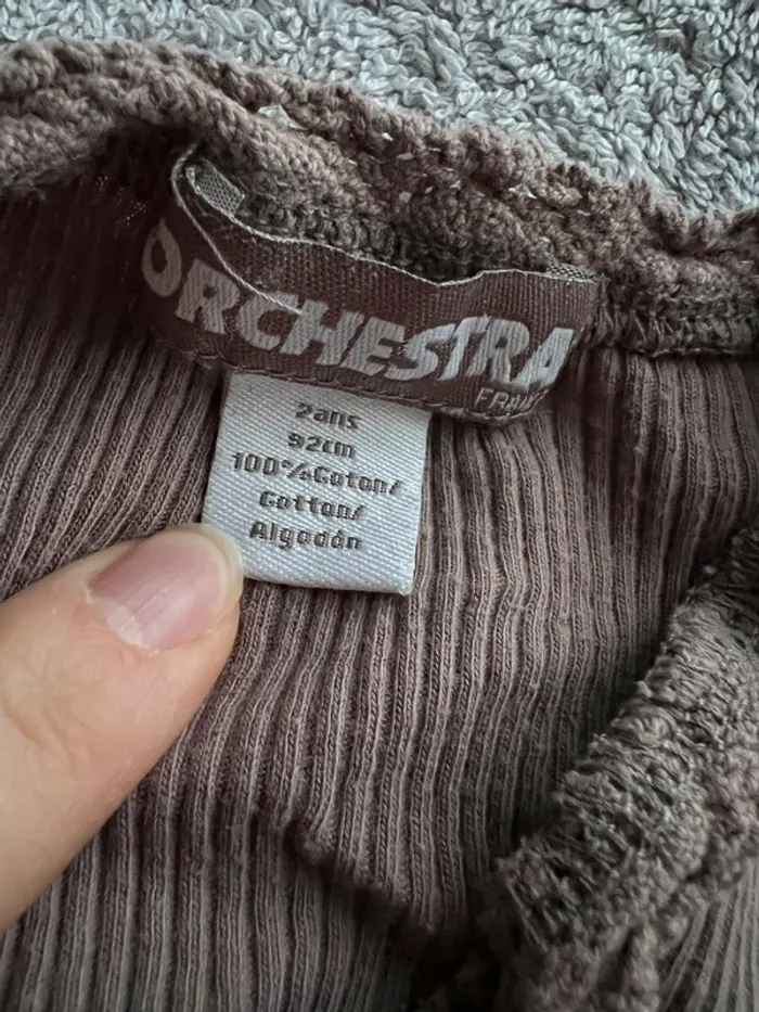 Gilet marron - photo numéro 3