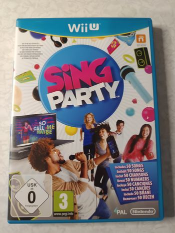 Jeu Wii U Sing Party Complet