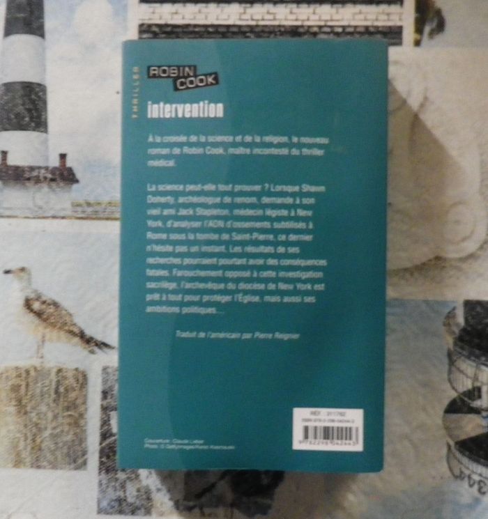 Intervention de Robin Cook Ed. France Loisirs - photo numéro 2