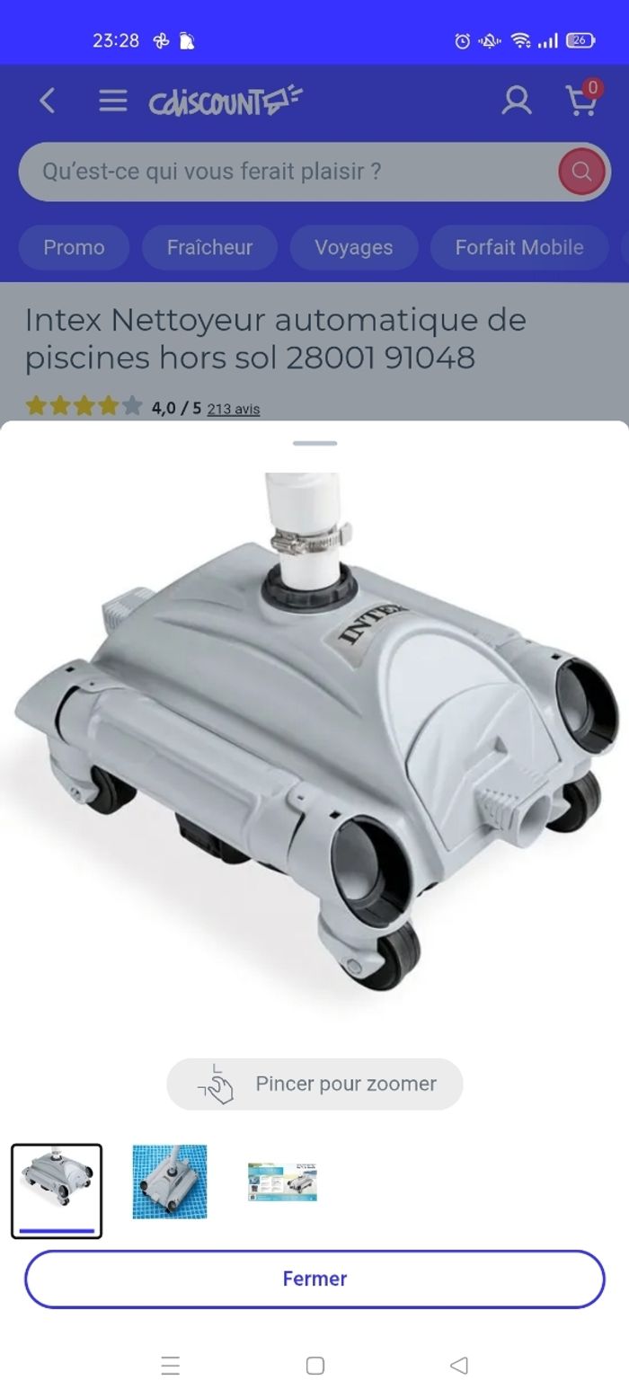 Aspirateur piscine - photo numéro 2