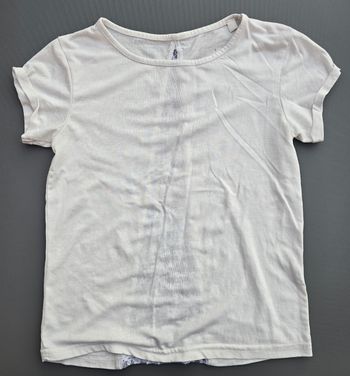 Tee-shirt MC avec broderie dos 8 ans fille districenter