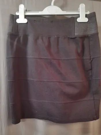 40425 jupe noire femme 34 cache cache