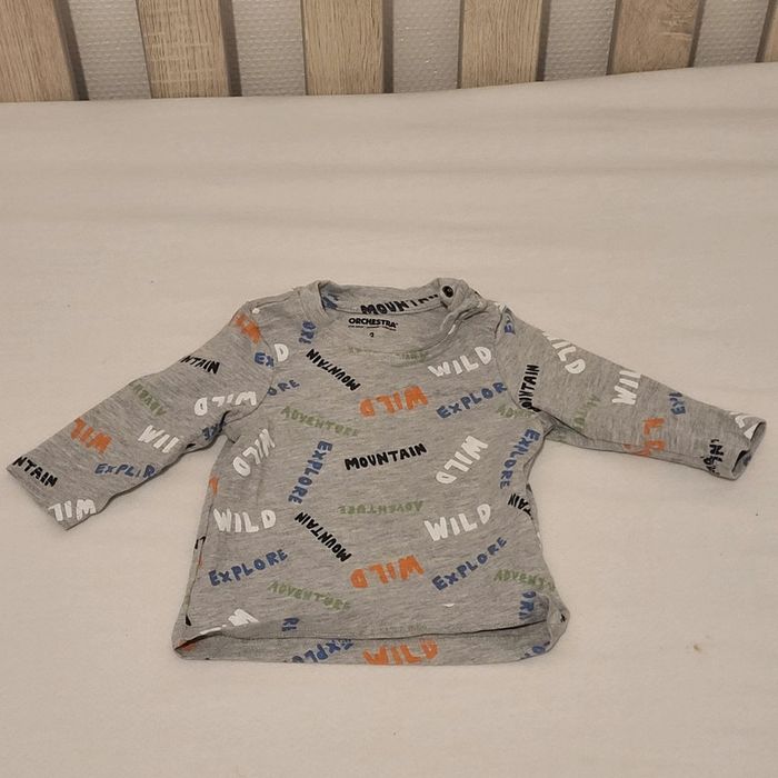 Tee shirt manches longues 3 mois