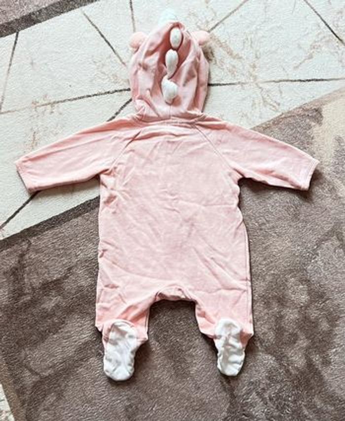 Pyjama à capuche licorne Kiabi 1 mois - photo numéro 4