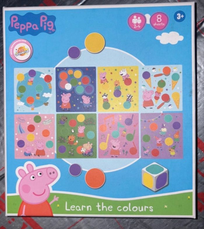 Jeu Peppa Pig – Learn the Colours