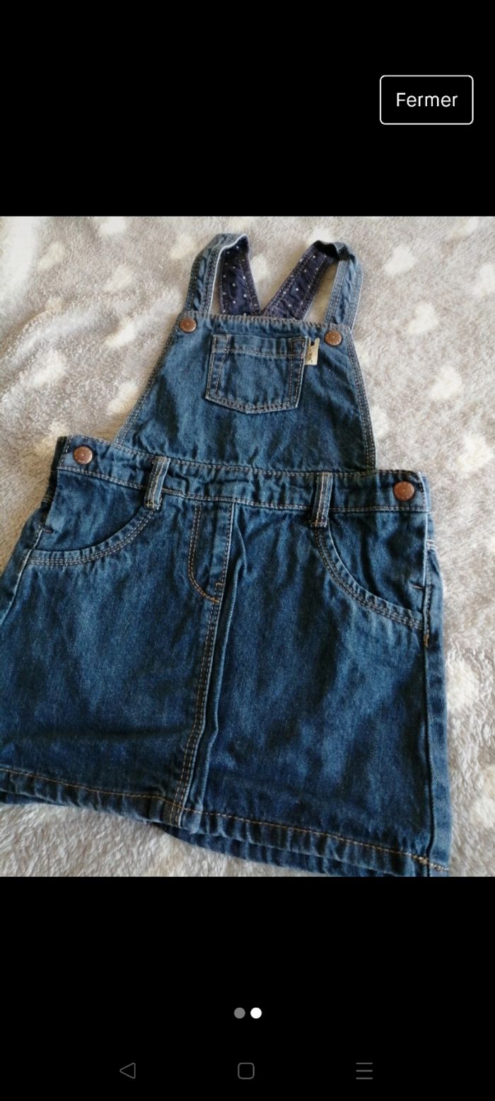 Robe jeans 24mois - photo numéro 2