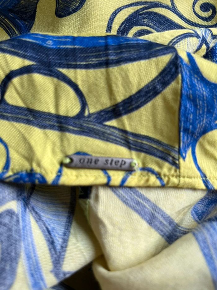 Robe jaune et bleue one step S - photo numéro 7